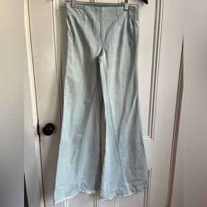 Free People Sky Blue Denim